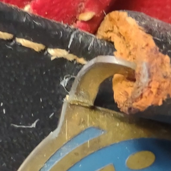 Vintage Clark "Naugahyde" Red Black Bowling Ball Bag Mid Century Chicago Retro - Picture 13 of 13